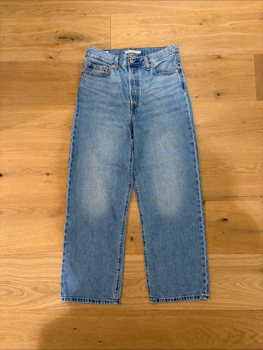 Levis Ribcage straight ankle Jeans